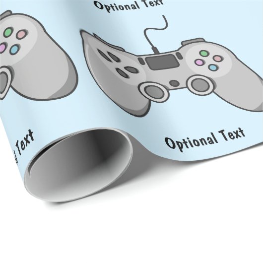 Videospiele-Tag Geschenkpapier (Rolleneckpunkt)