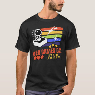 Videospiele-Tag T-Shirt