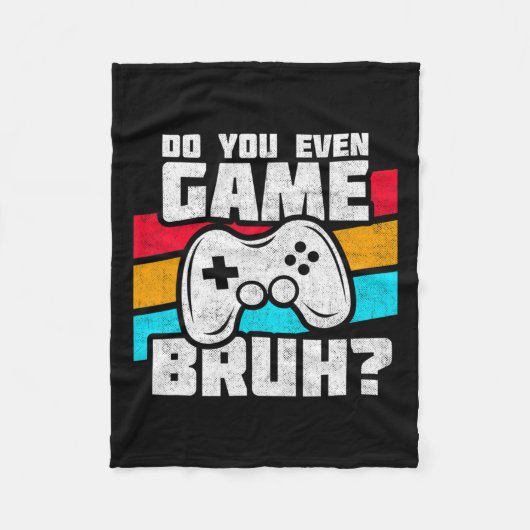 Videospiele - Video Gamer Meme - Funny Video Game Fleecedecke (Vorderseite)