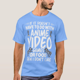 Videospiele von Anime oder Video-Gamer T-Shirt