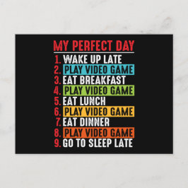 Videospiele zitieren Mein Präfektstag | Videospiel Postkarte