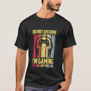Videospieler Für Teenager Boya Bitte Nicht Stören  T-Shirt