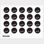 Videospielercontroller Valentinstag Herzklopfe Runder Aufkleber (Blatt)