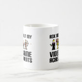 Videospielergebnisse Funny Mug Kaffeetasse (Mittel)
