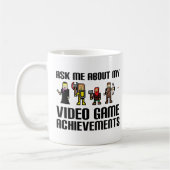 Videospielergebnisse Funny Mug Kaffeetasse (Links)