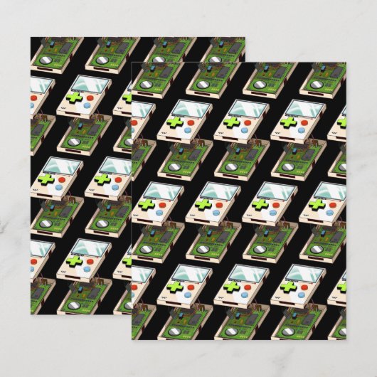 Videospielkonsole (Vorne/Hinten)