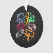 Videospielkonsole Controller Retro 80's 90's Arc Ornament (Vorderseite)