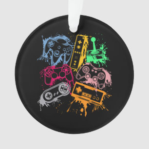 Videospielkonsole Controller Retro 80's 90's Arc Ornament