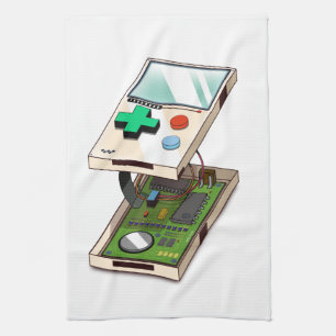 Videospielkonsole Geschirrtuch