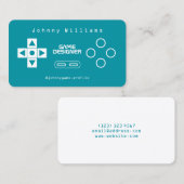 Videospielkonsole Joypabdeckung Visitenkarte (Vorne/Hinten)