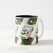 Videospielkonsole Zweifarbige Tasse (VorderseiteRechts)
