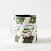 Videospielkonsole Zweifarbige Tasse (Vorderseite Links)