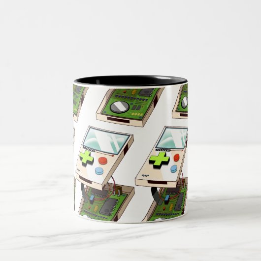 Videospielkonsole Zweifarbige Tasse (Mittel)