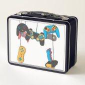 Videospielregler Metall Brotdose (Rückseite)