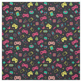 Videospielregler und Spielzeugmuster Stoff (Muster)