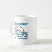 Videospieltechnologie Funny Mug Spaß Kaffeetasse (Vorderseite Links)