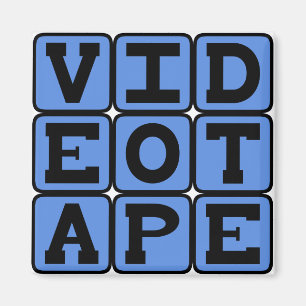 Videotape, VHS-Band Magnet