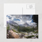 Vidette Peak / Meadow - John Muir Trail Postkarte (Vorne/Hinten)