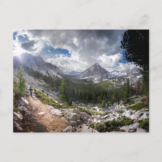 Vidette Peak / Meadow - John Muir Trail Postkarte (Vorderseite)