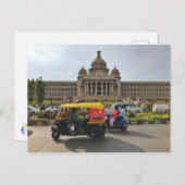 Vidhana Soudha, Bengaluru, Karnataka, Indien Postkarte (Vorne/Hinten)