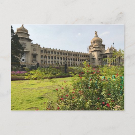 Vidhana Soudha, Bengaluru, Karnataka, Indien Postkarte (Vorderseite)