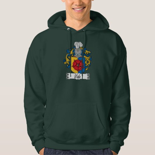 Vido Familienwappen Hoodie (Vorderseite)