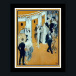 Vie Parisienne 1923 Art Deco Poster<br><div class="desc">1923 Vie Parisienne, Art Deco, Print of Theatre Entry. 16x20 hier gezeigt. Verfügbar über andere Optionen und Größen.</div>