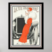 Vie Parisienne Art Deco Poster 12x16 (Vorne)