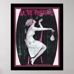 Vie Parisienne Art Deco Rings Poster