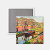 Viegers - Ein Fatboat in den niederländischen Bulb Magnet (Vorderseite/Rückseite)