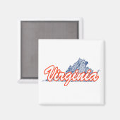 Vieginia Magnet (Vorderseite/Rückseite)