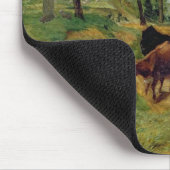 Vieh auf einem Devonshire Weg Mousepad (Ecke)