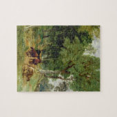 Vieh auf einem Devonshire Weg Puzzle (Horizontal)