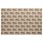 Vieh-Druckschweine des 19. Jahrhunderts Stoff (Fat Quarter (45,7 x 55,9 cm))