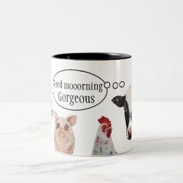 Vieh fertigen Tasse besonders an