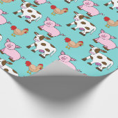 Vieh Geschenkpapier (Ecke)
