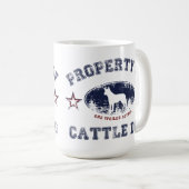 Vieh-Hund Kaffeetasse (VorderseiteRechts)