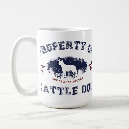 Vieh-Hund Kaffeetasse (Links)
