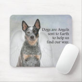 Vieh-Hundeengel Mousepad (Mit Mouse)