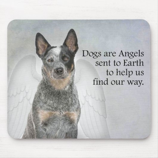 Vieh-Hundeengel Mousepad (Vorne)