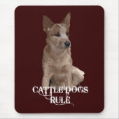 Vieh-Hunderegel Mousepad (Vorne)