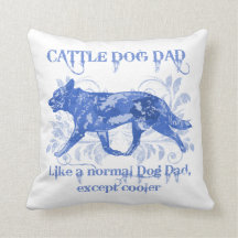 Vieh-HundeVaterblauer Watercolor addieren einen