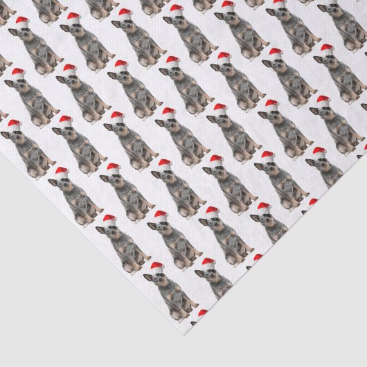 Vieh-Hundeweihnachtsseidenpapier Seidenpapier (Ausschnitt)