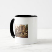 Vieh in einer Landschaft, 1685 Tasse (Vorderseite Links)