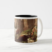 Vieh in einer Landschaft, 1685 Zweifarbige Tasse (VorderseiteRechts)