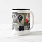 Vieh-Kaffee-Tasse Zweifarbige Tasse (VorderseiteRechts)