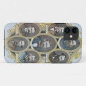 Vieh-Könige des amerikanischen Westens, c.1880 Case-Mate iPhone Hülle (Rückseite (Horizontal))