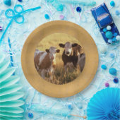 Vieh-PapierTeller Pappteller (Party)