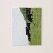 Vieh schwarzes Angus Puzzle (Vertikal)