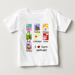 Vieh-T-Shirts und Geschenke Baby T-shirt